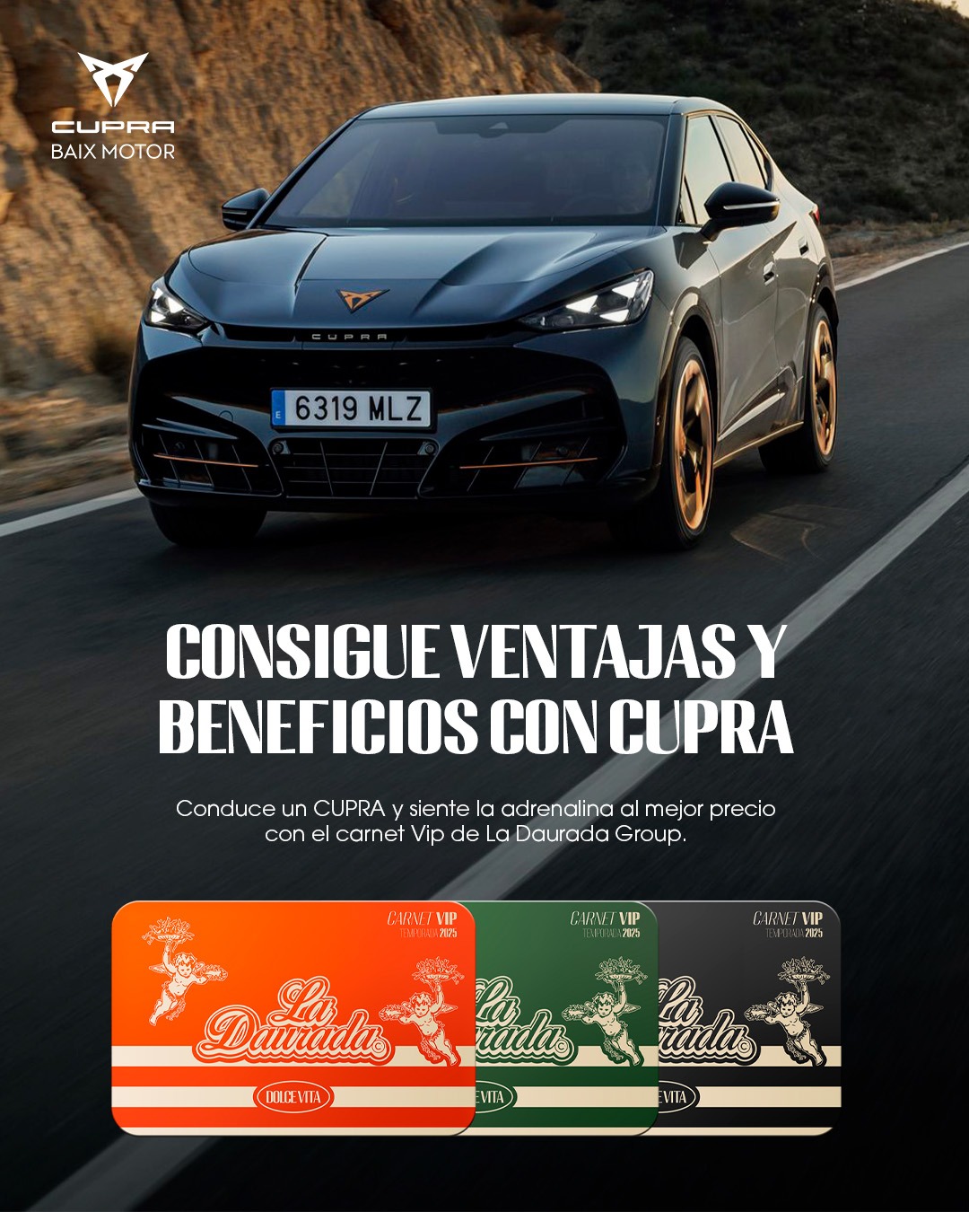 CUPRA x La Daurada